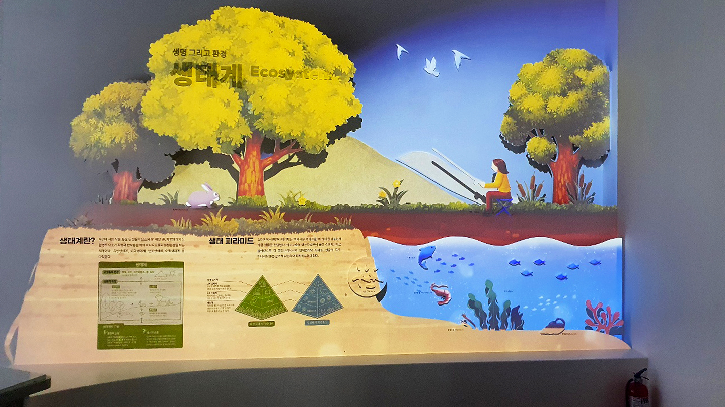 Interactive content for Seodaemun Natural History Museum
